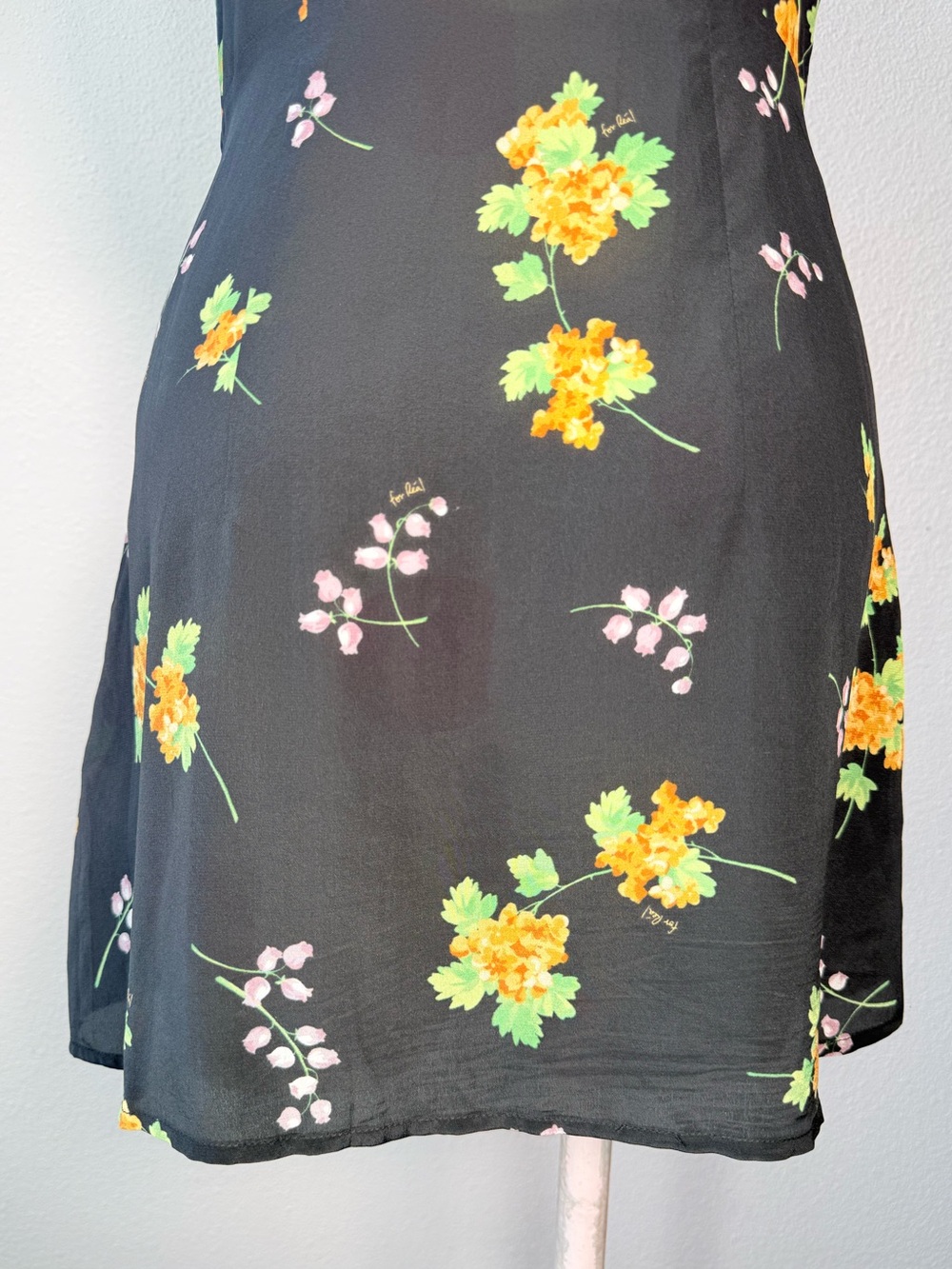 Realisation Par Julia Mini Dress in Blossom Floral Silk XS - Picture 7 of 13